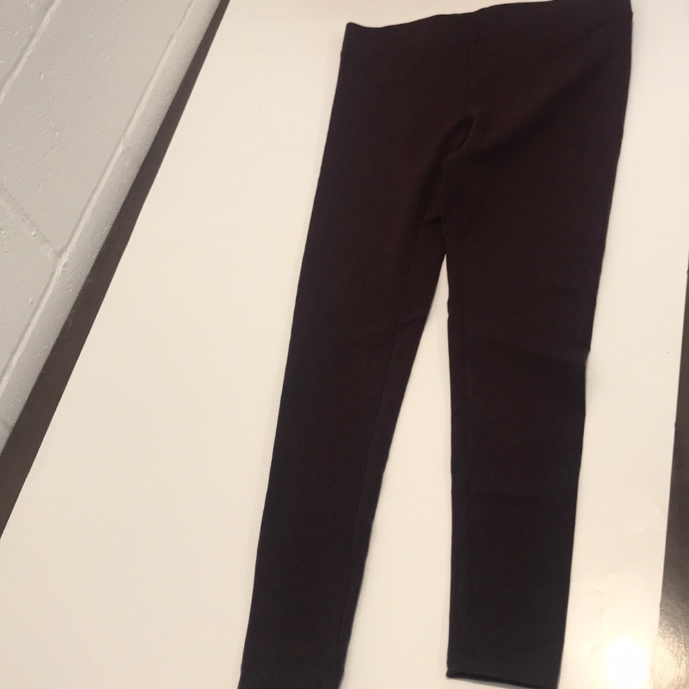 Matt M, deep merlot leggings size Medium